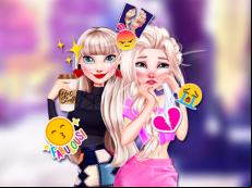 Disney Princess Elsa and Disney Princess Anna 