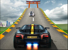 Impossible Car Stunts - Mega Car Ramp 