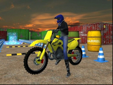 MSK Dirt bike stunt parking sim