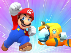Super Mario Color Transporter Puzzle