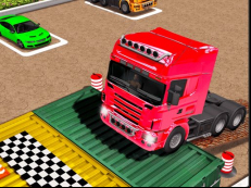 Truck Parking Car Games 3D